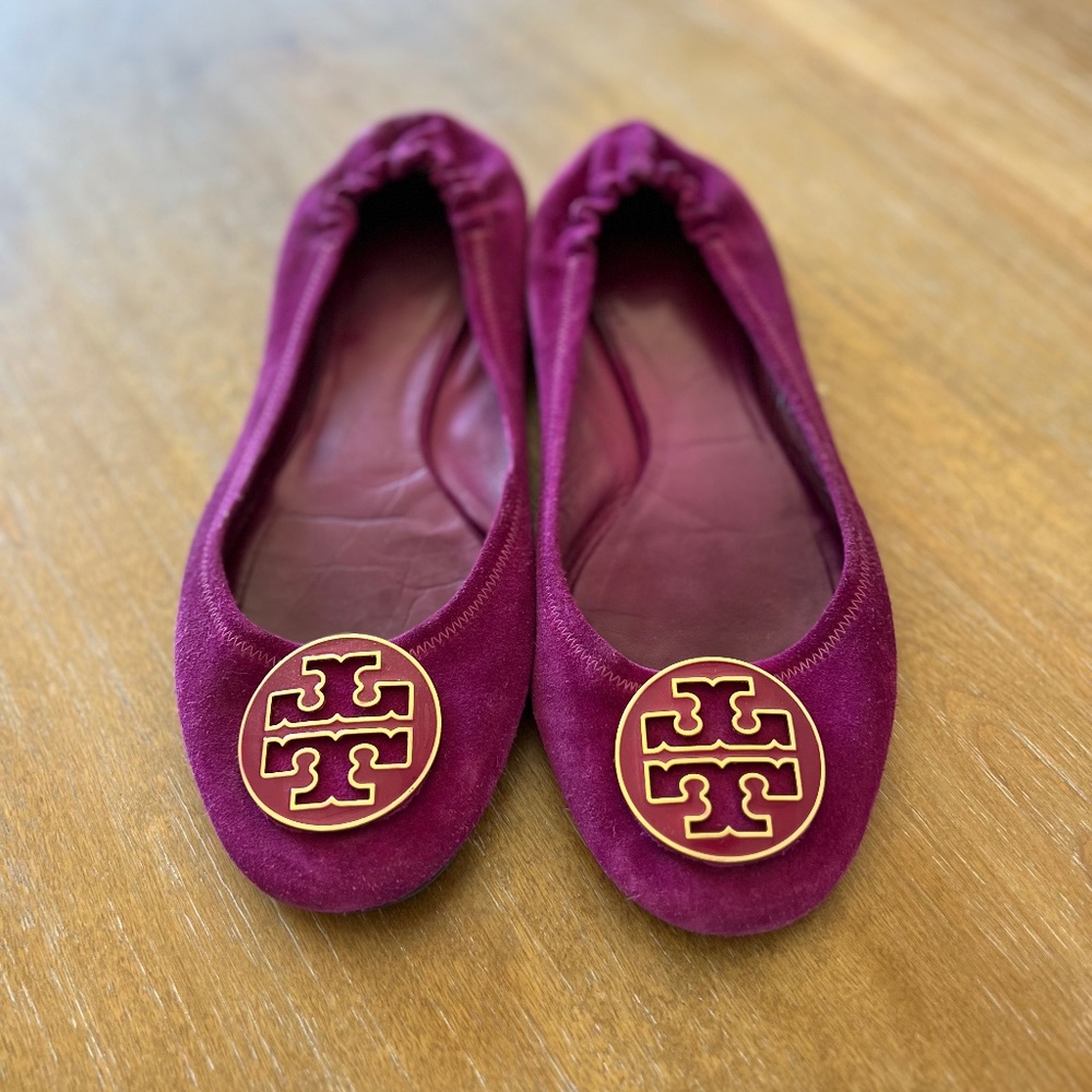 Tory Burch Reva Flat - EUC